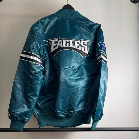 Starter Philadelphia Eagles satin jacket size S or M or 3XL - Picture 2 of 9